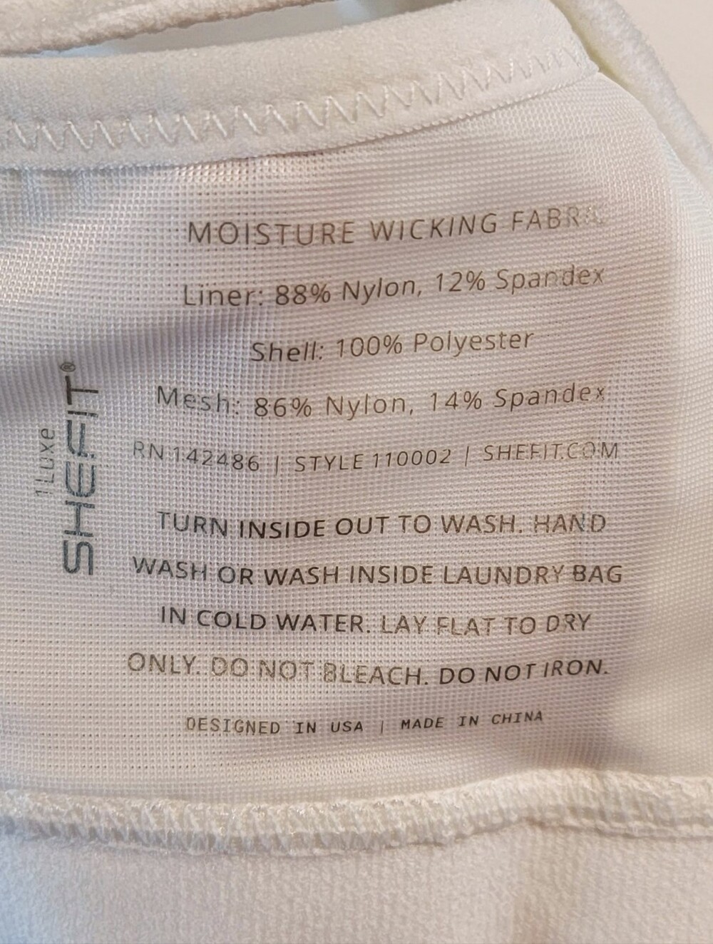 NWOT 1 Luxe Shefit High Impact Padded Sports Athletic Performance Support Busty - Picture 3 of 6